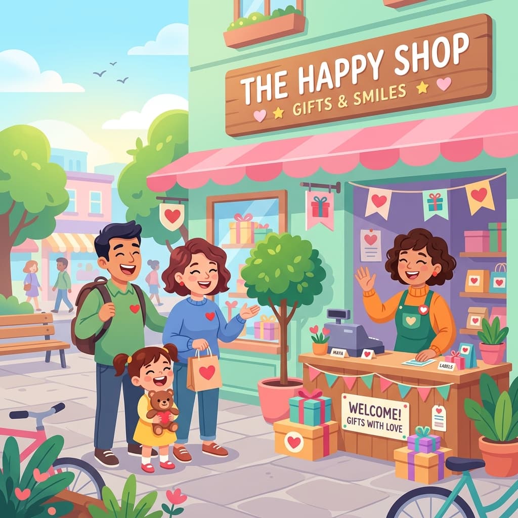 Retention Signals Modern Ecommerce Brands 16:9 lineless cartoon illustration